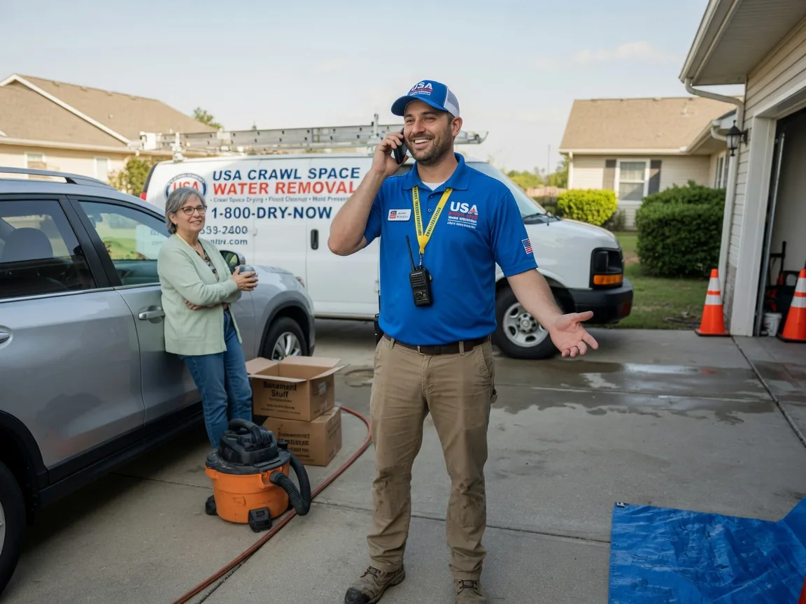 Crawl Space Water Removal Delaware, AR FAQs